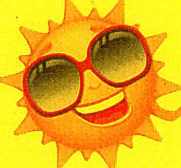 Cartoon, Smiling Sun